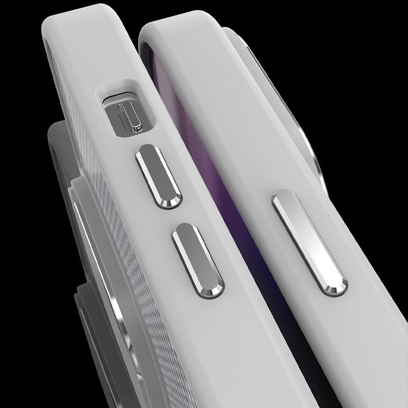 Чехол TPU+PC Carbon Mirage with Magnetic safe для Apple iPhone 16 Pro Max (6.9") (Grey) в магазине vchehle.ua
