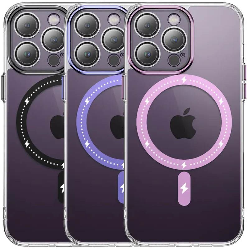 Чехол TPU+PC Colorful with Magnetic Safe для Apple iPhone 13 Pro Max (6.7")