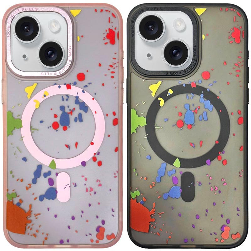 Чохол TPU+PC Flush with Magnetic Safe на Apple iPhone 13 (6.1")