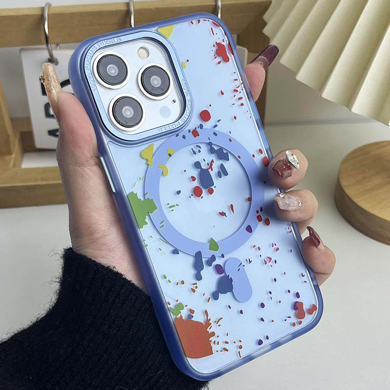 Фото Чехол TPU+PC Flush with Magnetic Safe для Apple iPhone 13 Pro Max (6.7") (Lazure) на vchehle.ua