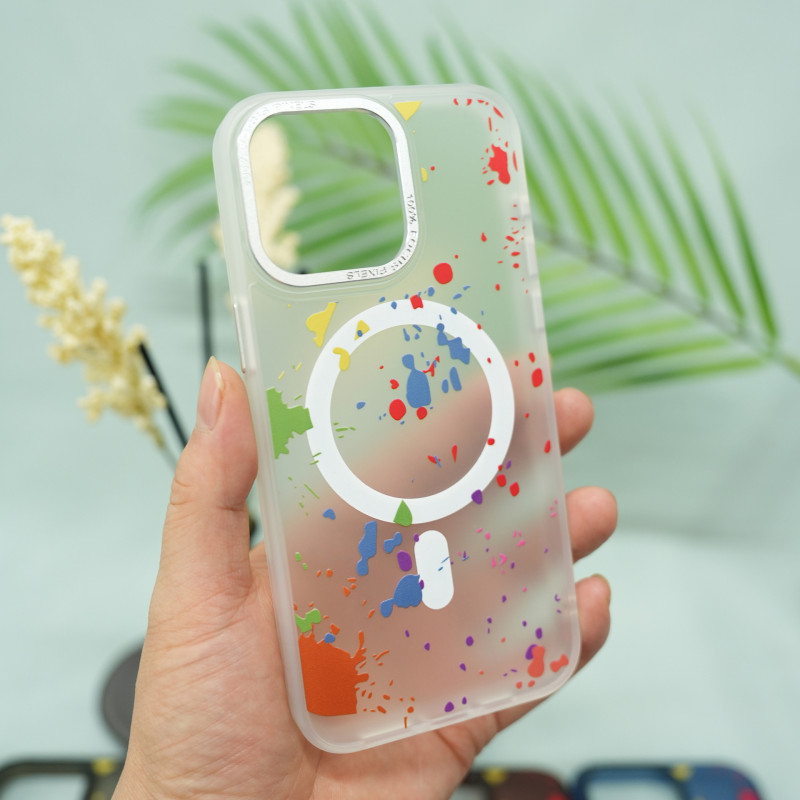 Фото Чехол TPU+PC Flush with Magnetic Safe для Apple iPhone 13 Pro Max (6.7") (White) в магазине vchehle.ua