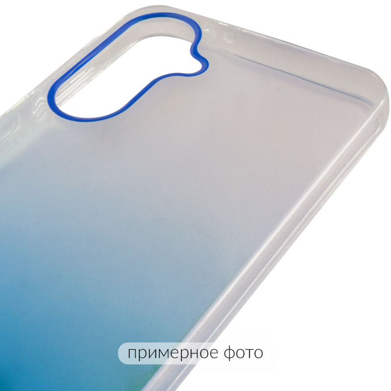 Фото Чохол TPU+PC Glassbend на Xiaomi Redmi Note 14 Pro 4G (Blue) в маназині vchehle.ua