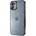 Чехол TPU+PC Glittershine для Apple iPhone 12 (6.1") (Black)