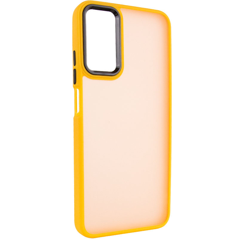 Чехол TPU+PC Lyon Frosted для Oppo A38 / A18 (Orange)