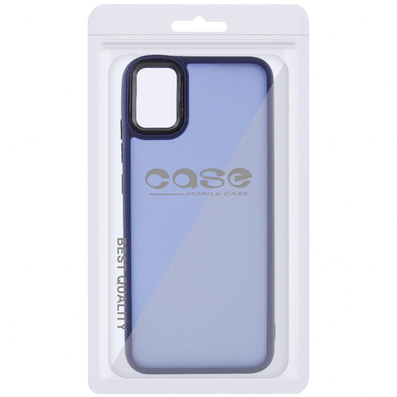 Купити Чохол TPU+PC Lyon Frosted на Samsung Galaxy A06 (Navy Blue) на vchehle.ua