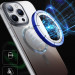 Фото Чохол TPU+PC Shadow with Magnetic Safe на Apple iPhone 14 Pro (6.1") (Gray) на vchehle.ua