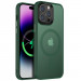 Чехол Ummi Colorful with Magnetic Safe для Apple iPhone 13 Pro (6.1") (Зеленый / Dark Green)