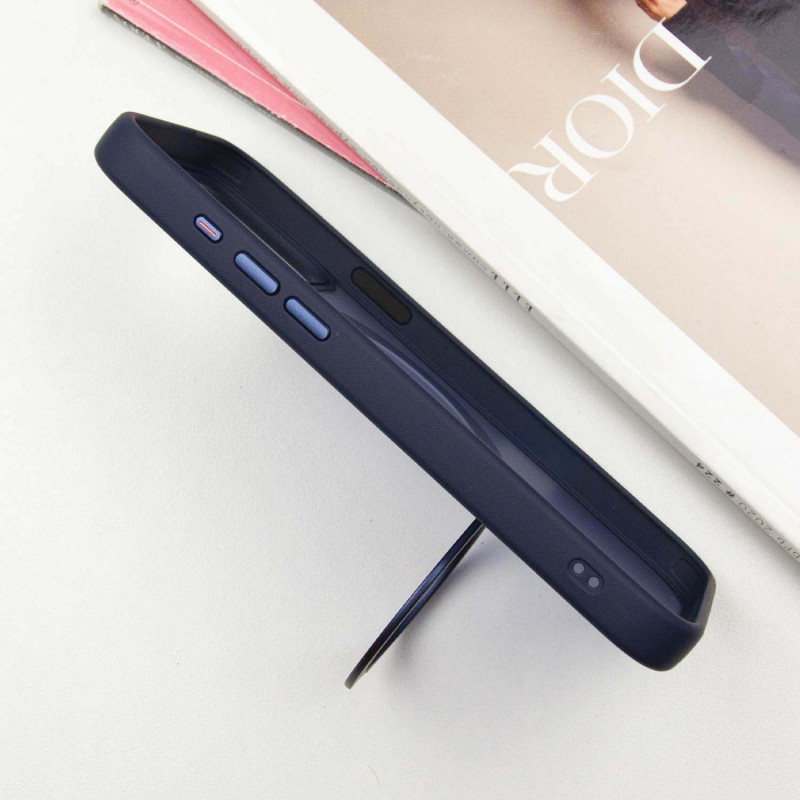 Чохол Ummi Colorful with Magnetic Safe HQ Ring на Apple iPhone 14 Pro Max (6.7") (Dark Blue) в магазині vchehle.ua