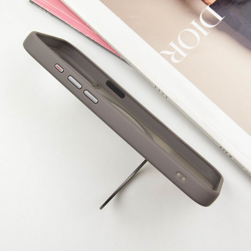 Чехол Ummi Colorful with Magnetic Safe HQ Ring для Apple iPhone 15 Pro Max (6.7") (Grey) в магазине vchehle.ua