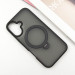 Фото Чехол Ummi Colorful with Magnetic Safe HQ Ring для Apple iPhone 16 (6.1") (Black) на vchehle.ua