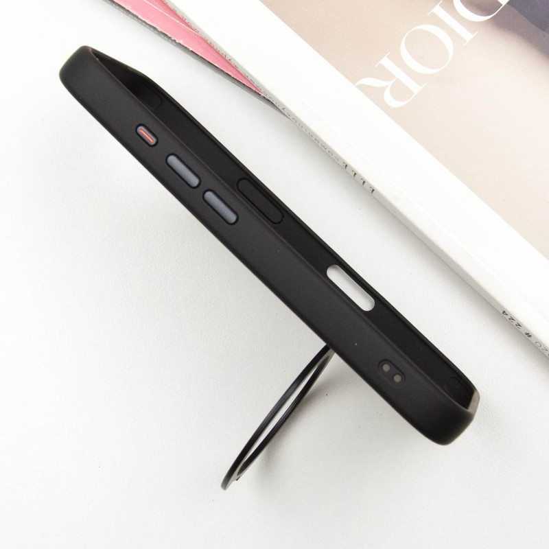 Купить Чехол Ummi Colorful with Magnetic Safe HQ Ring для Apple iPhone 16 (6.1") (Black) на vchehle.ua