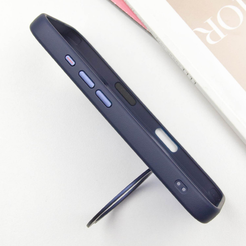 Купить Чехол Ummi Colorful with Magnetic Safe HQ Ring для Apple iPhone 16 (6.1") (Dark Blue) на vchehle.ua
