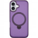 Чехол Ummi Colorful with Magnetic Safe HQ Ring для Apple iPhone 16 (6.1") (Purple)