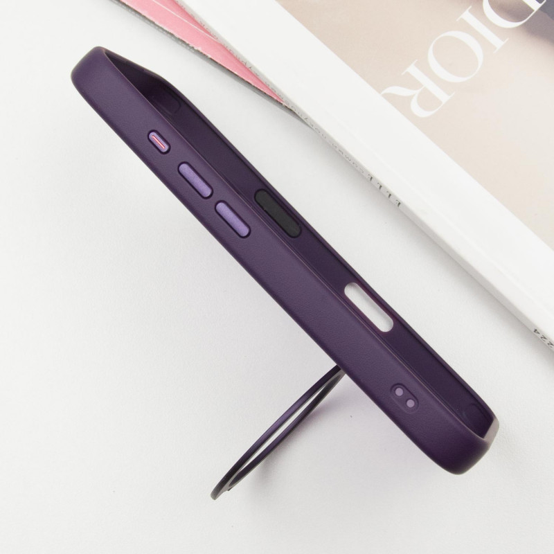 Купить Чехол Ummi Colorful with Magnetic Safe HQ Ring для Apple iPhone 16 (6.1") (Purple) на vchehle.ua