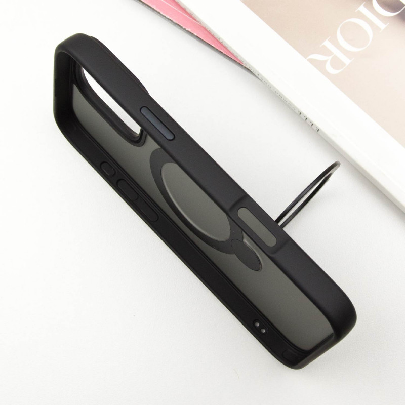 Чехол Ummi Colorful with Magnetic Safe HQ Ring для Apple iPhone 16 Pro Max (6.9") (Black) в магазине vchehle.ua