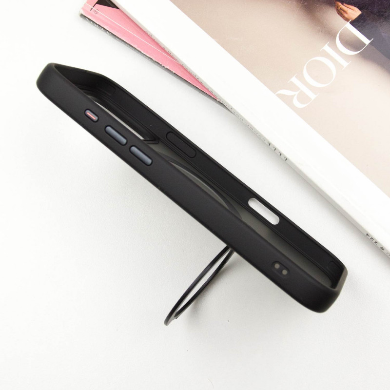 Купить Чехол Ummi Colorful with Magnetic Safe HQ Ring для Apple iPhone 16 Pro Max (6.9") (Black) на vchehle.ua