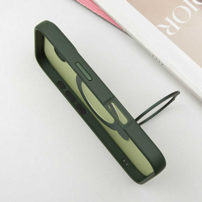 Чехол Ummi Colorful with Magnetic Safe HQ Ring для Apple iPhone 16 (6.1") (Green) в магазине vchehle.ua