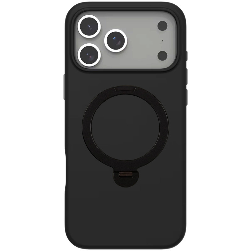 Чехол Ummi Colorful with Magnetic Safe HQ Ring для Apple iPhone 17 Pro (6.3") (Black)