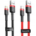 Дата кабель Baseus Cafule USB to Lightning 1.5A (2m) (CALKLF-C)