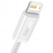 Фото Дата кабель Baseus Dynamic Series USB to Lightning 2.4A (1m) (CALD000402) (White) на vchehle.ua