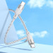 Дата кабель Hoco X99 Crystal Junction Type-C to Type-C 60W (1m) (Gray) в магазині vchehle.ua