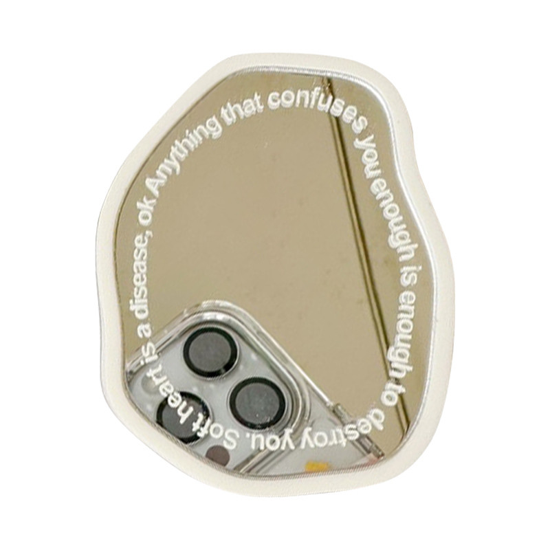 Держатель для телефона Popsocket Mirror is fun (White mirror)