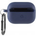 Фото Футляр Frosted для наушников Airpods Pro 2 / Pro (Blue) на vchehle.ua