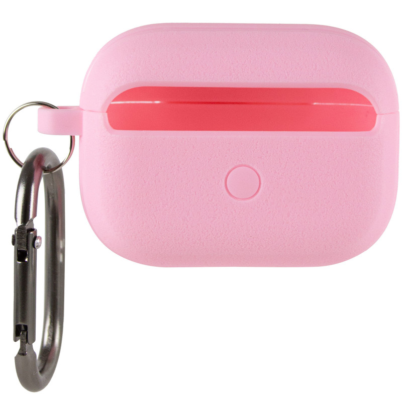 Фото Футляр Frosted для навушників Airpods Pro (Pink) на vchehle.ua
