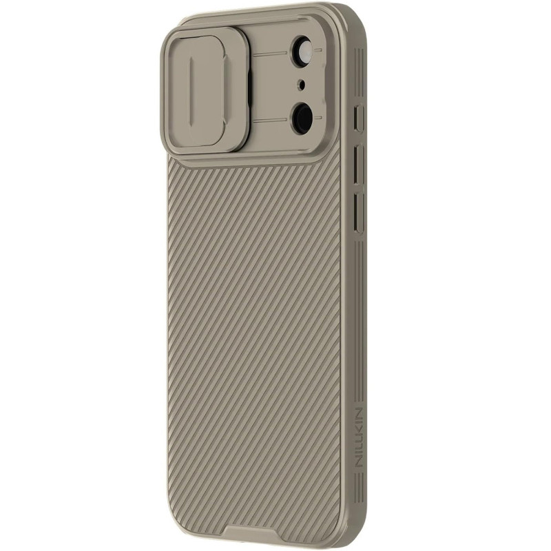 Фото Карбоновая накладка Nillkin CamShield Pro для Apple iPhone 17 Pro Max (6.9") (Gold) в магазине vchehle.ua