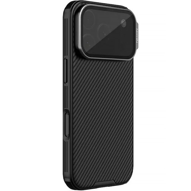Карбоновая накладка Nillkin Camshield Prop Magnetic для Apple iPhone 17 Pro Max (6.9") (Black)