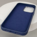 Купить Кожаный чехол Bonbon Leather Metal Style with Magnetic Safe для Apple iPhone 13 Pro Max (6.7") (Синий / Navy Blue) на vchehle.ua