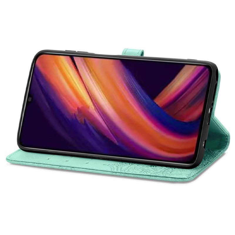 Фото Кожаный чехол-книжка Art Case с визитницей для Samsung Galaxy M15 5G (Бирюзовый) в магазине vchehle.ua