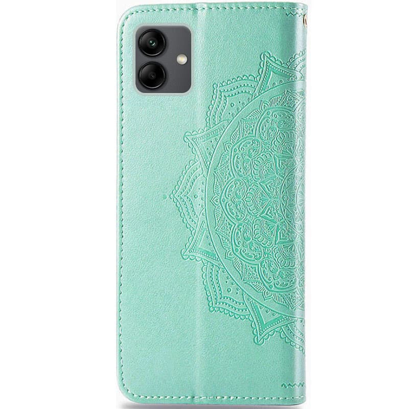 Заказать Кожаный чехол-книжка Art Case с визитницей для Samsung Galaxy A05 (Бирюзовый) на vchehle.ua
