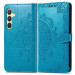 Заказать Кожаный чехол-книжка Art Case с визитницей для Samsung Galaxy S25 (Синий) на vchehle.ua