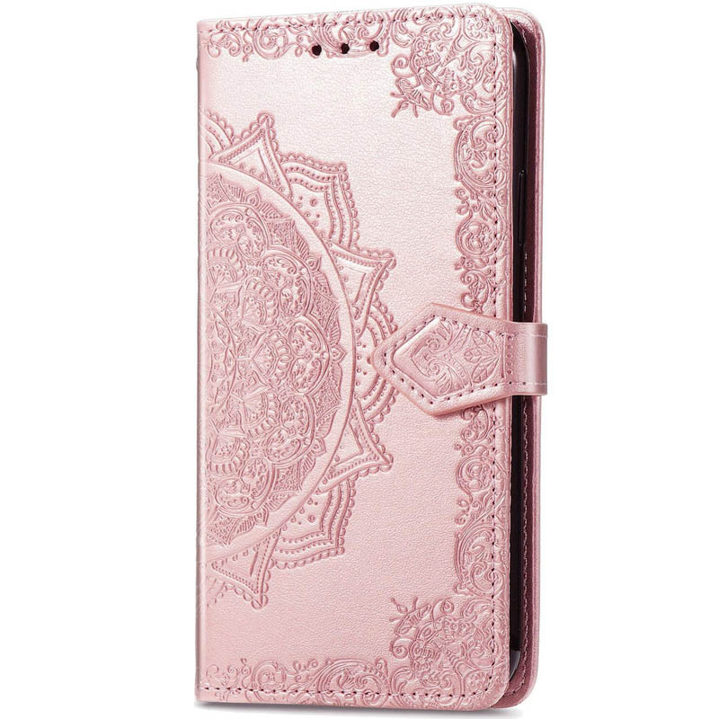 Купить Кожаный чехол-книжка Art Case с визитницей для ZTE Blade A51 (Розовый) на vchehle.ua