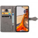 Фото Кожаный чехол-книжка Art Case с визитницей для ZTE Blade A51 (Серый) на vchehle.ua