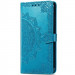 Кожаный чехол-книжка Art Case с визитницей для ZTE Blade A51 (Синий)