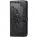 Кожаный чехол-книжка Art Case с визитницей для ZTE Blade A51 (Черный)