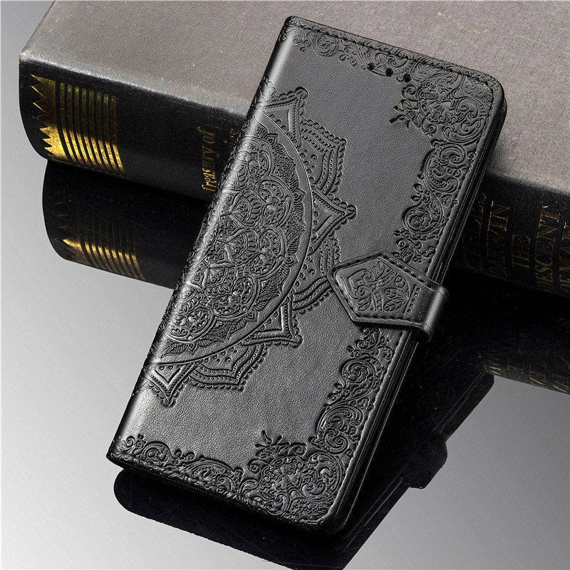 Купить Кожаный чехол-книжка Art Case с визитницей для ZTE Blade A51 (Черный) на vchehle.ua