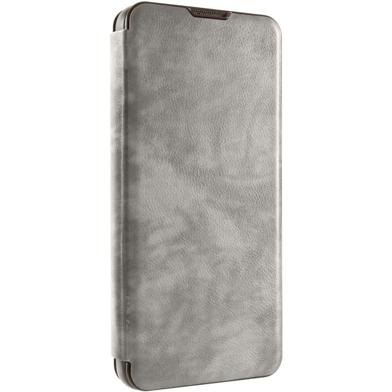 Фото Кожаный чехол-книжка Belora для Infinix Hot 40i / Spark Go 2024 / Spark 20 (Gray) в магазине vchehle.ua