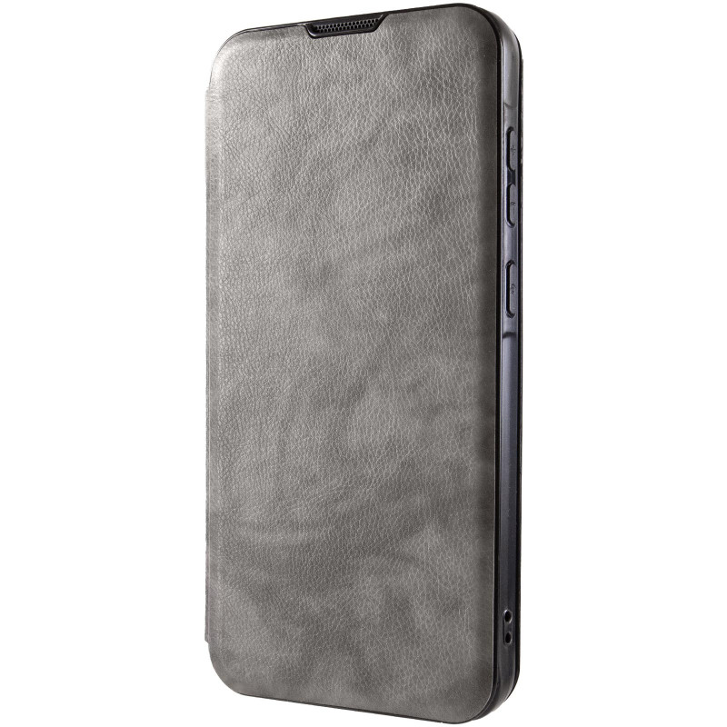 Фото Кожаный чехол-книжка Belora для Samsung Galaxy A35 (Gray) в магазине vchehle.ua
