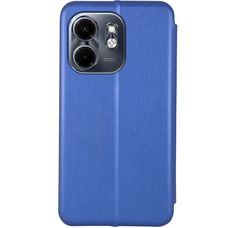 Фото Кожаный чехол-книжка Classy для Infinix Smart 9 4G / Hot 50i (Синий) на vchehle.ua