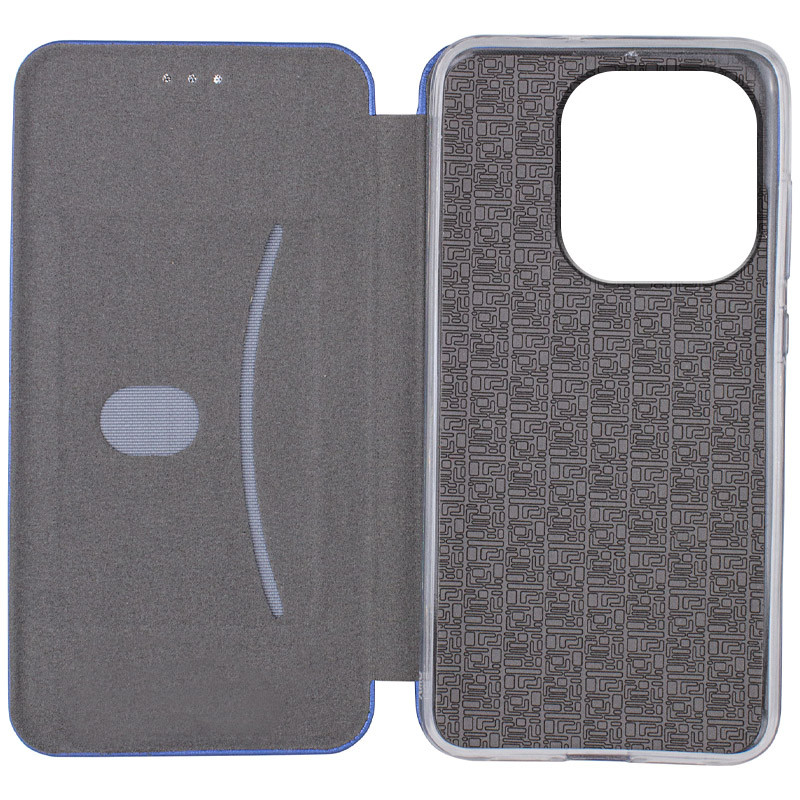 Фото Кожаный чехол-книжка Classy для Infinix Smart 9 4G / Hot 50i (Синий) в магазине vchehle.ua