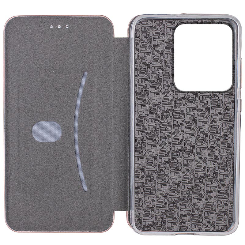 Фото Шкіряний чохол-книжка Classy на Motorola Moto G75 5G (Rose Gold) в маназині vchehle.ua