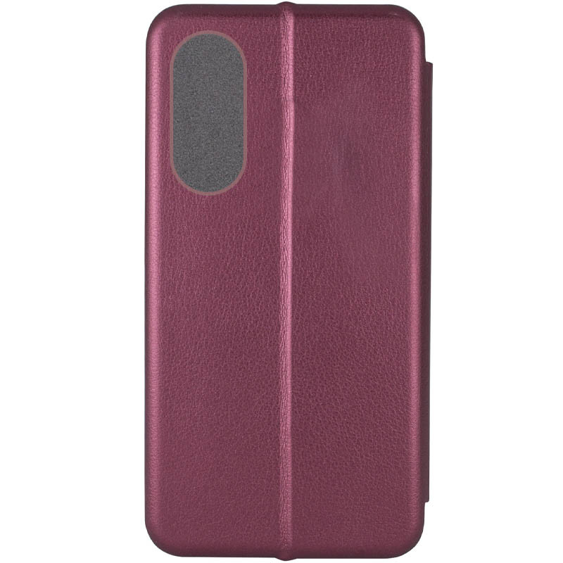 Фото Кожаный чехол-книжка Classy для Oppo A58 4G (Бордовый) на vchehle.ua