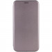 Кожаный чехол-книжка Classy для Oppo A58 4G (Серый)