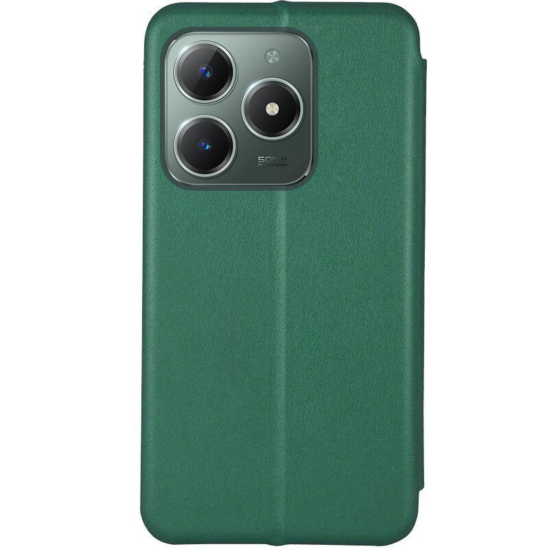 Фото Шкіряний чохол-книжка Classy на Realme C61 4G (Зелений) на vchehle.ua