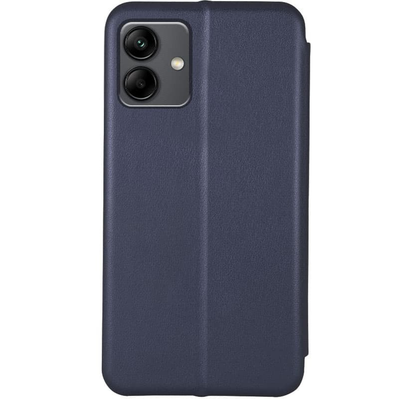 Фото Кожаный чехол-книжка Classy для Samsung Galaxy A04e (Темно-синий) на vchehle.ua