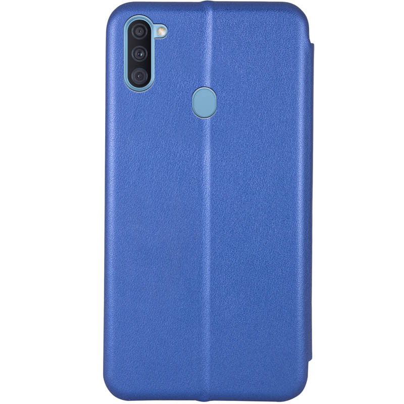 Фото Кожаный чехол-книжка Classy для Samsung Galaxy A11 (Синий) на vchehle.ua