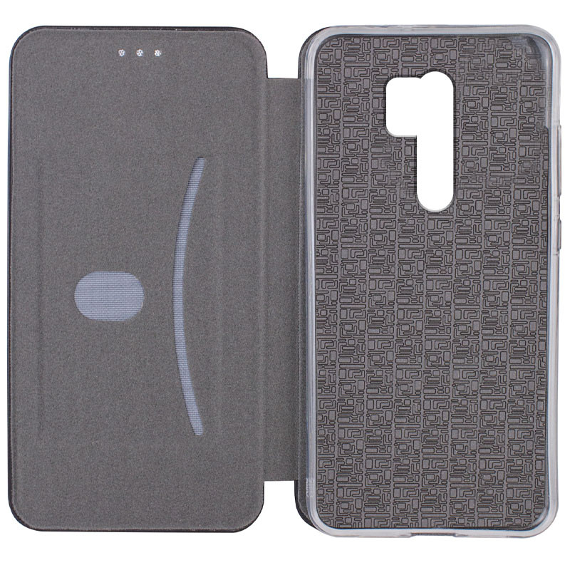 Фото Шкіряний чохол-книжка Classy на Xiaomi Redmi 9 (Темно-синій) в маназині vchehle.ua